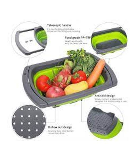 iShopping - Easy Shop Crockery Mall Kitchen Colander Washing Basket