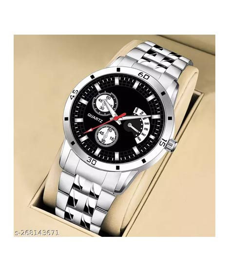 iShopping - Easy Shop Stylish Stainless Steel Men Watch