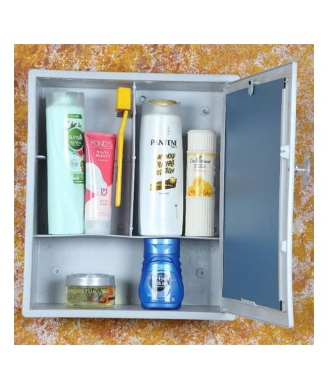 iShopping - Easy Shop Bathroom Cabinet WIth Mirror
