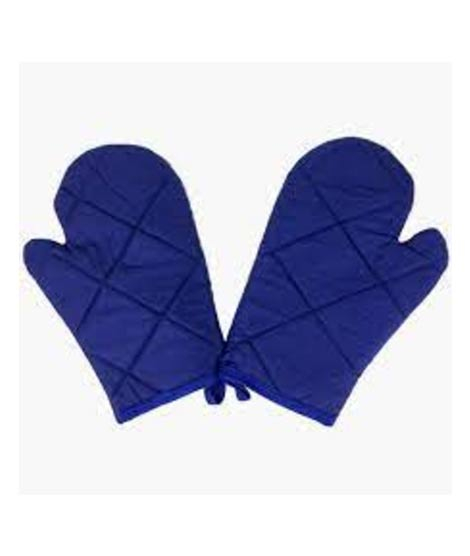 iShopping - Easy Shop Professional Blue Oven Gloves
