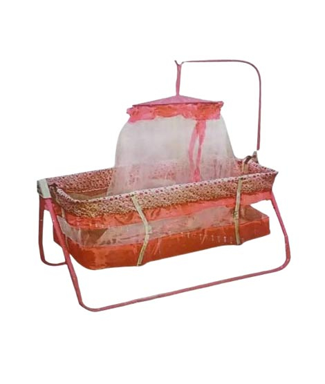 iShopping - Easy Shop Baby Swing Cot Cradle with Mosquito Net