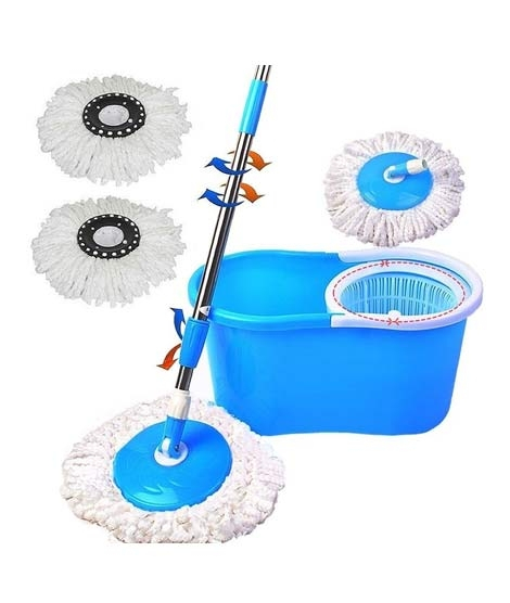 iShopping - F.A Communications Easy Mop 360 Degree Microfiber Spin Mop