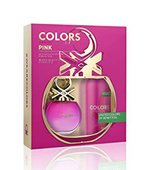 iShopping - Benetton Colors Pink Eau De Toilette With Deodorant Spray For Women