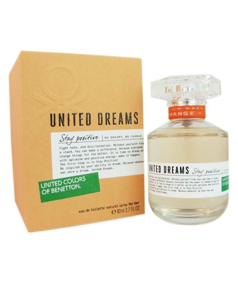iShopping - Benetton United Dreams Stay Positive Eau De Toilette For Women 50ml