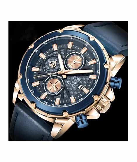 iShopping - Benyar Chronograph Exclusive Edition Men's Watch Blue (BY-1164)