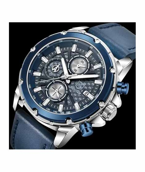 iShopping - Benyar Chronograph Exclusive Edition Men's Watch Blue (BY-1166)