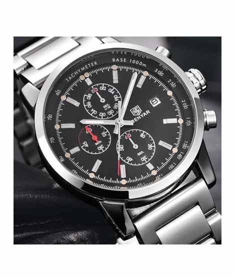 iShopping - Benyar Corporate Edition Men's Watch Silver (BN-04)