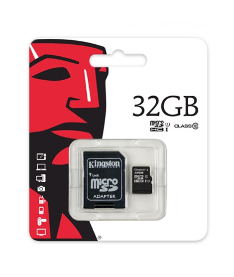 iShopping - Best Buy 32GB Class 10 Micro SD Memory Card with Adapter Black
