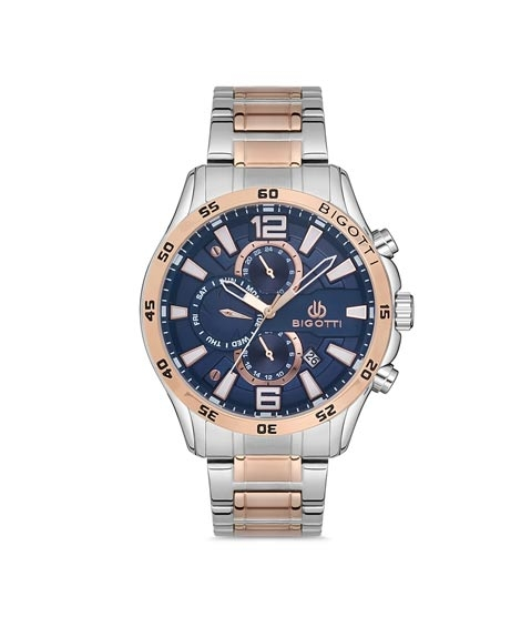 iShopping - Bigotti Milano Stainless Steel Men's Watch Two Tone (BG.1.10126-3)