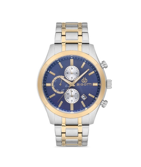 iShopping - Bigotti Milano Stainless Steel Men's Watch Two Tone (BG.1.10130-4)
