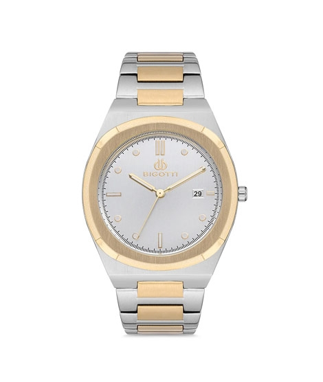 iShopping - Bigotti Milano Stainless Steel Men's Watch Two Tone (BG.1.10164-2)