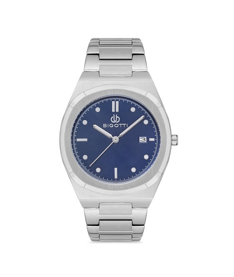 iShopping - Bigotti Milano Stainless Steel Men's Watch Silver (BG.1.10164-6)