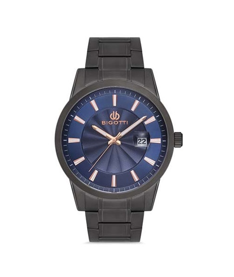 iShopping - Bigotti Stainless Steel Men's Watch Grey (BG.1.10181-6)