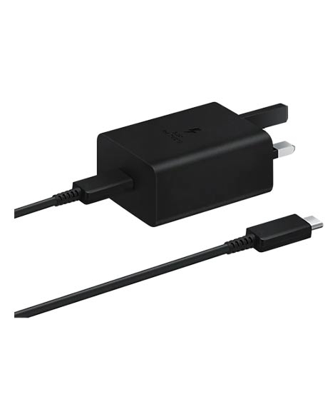 iShopping - Samsung 45W Type-C Power Adapter With C2C Cable Black