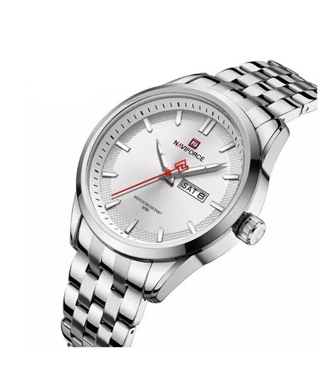 iShopping - Naviforce Atlas Men's Watch Silver (NF-9203-7)