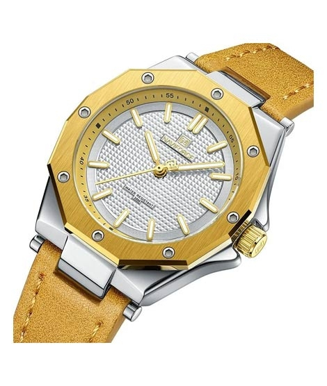 iShopping - Naviforce Fortuitus Women's Watch Light Brown (NF-5026-7)