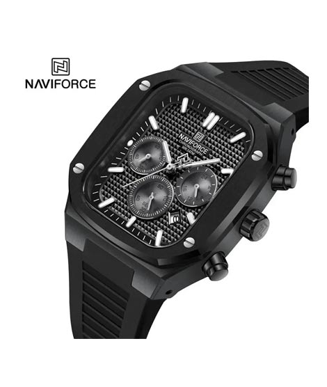 iShopping - Naviforce Square Chronograph Edition Watch For Men (NF-8037-1)
