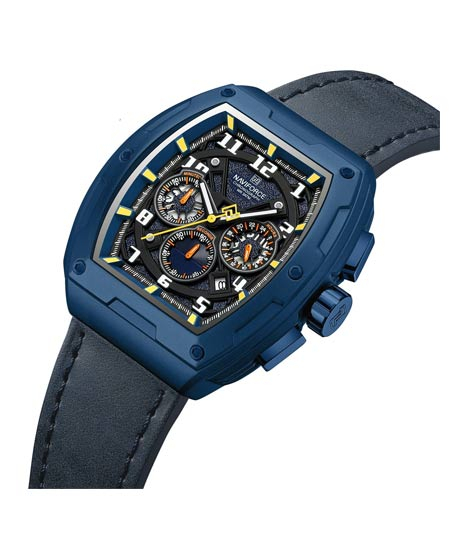 iShopping - Naviforce Chrono Edge Watch For Men Blue (NF-8053-1)
