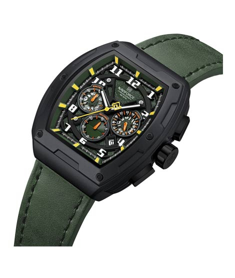 iShopping - Naviforce Chrono Edge Watch For Men Green (NF-8053-2)