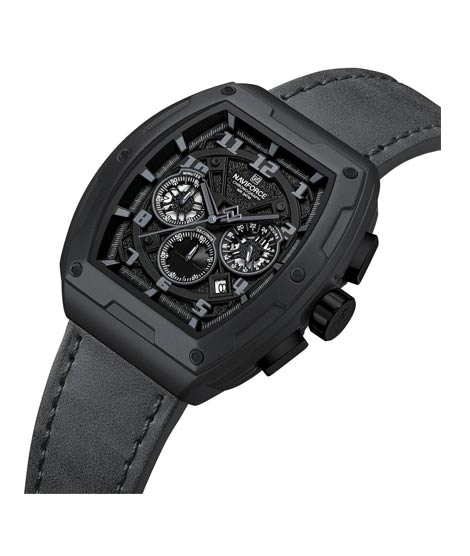iShopping - Naviforce Chrono Edge Watch For Men Black (NF-8053-3)