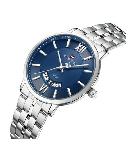iShopping - Naviforce Affinity Watch For Men Silver (NF-9238g-2)