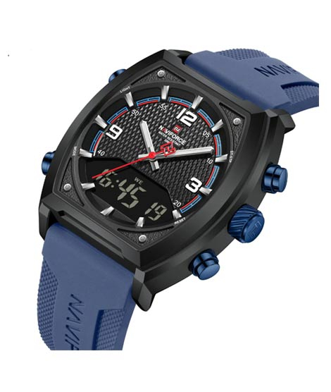 iShopping - Naviforce Dual Master Watch For Men Dark Blue (NF-9242-4)