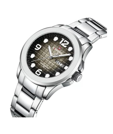 iShopping - Naviforce Luminox Watch For Men Silver (NF-9244-7)