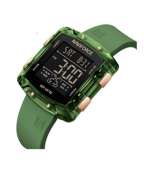 iShopping - Naviforce Digitron Watch For Women Green (NF-7121-4)