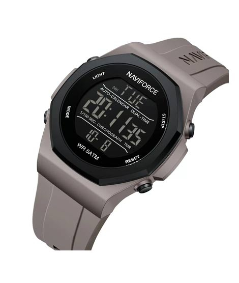 iShopping - Naviforce Digixtreme Watch For Men Grey (NF-7117-2)