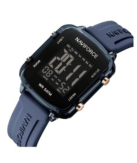 iShopping - Naviforce Sparkle Beat Watch For Women Blue (NF-7120-2)