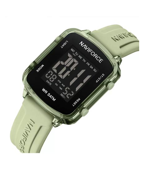 iShopping - Naviforce Sparkle Beat Watch For Women Green (NF-7120-3)