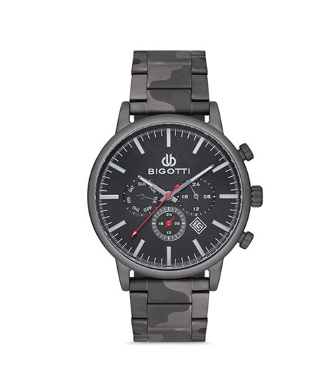 iShopping - Bigotti Montre Homme Men's Watch Black (BG.1.10135-1)