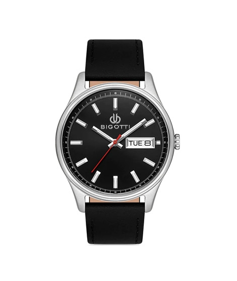iShopping - Bigotti Montre Homme Men's Watch Black (BG.1.10254-2)