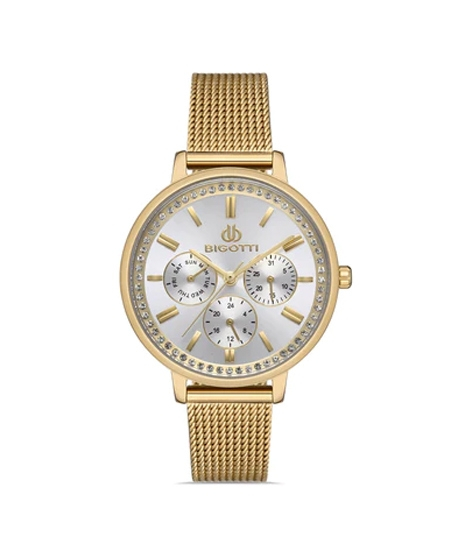 iShopping - Bigotti Stainless Steel Women's Watch Golden (BG.1.10315-2)