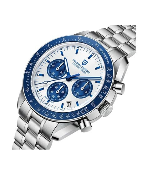 iShopping - Benyar Pagani Design Executive Edition Men's Watch Silver (Pd-1701-1)
