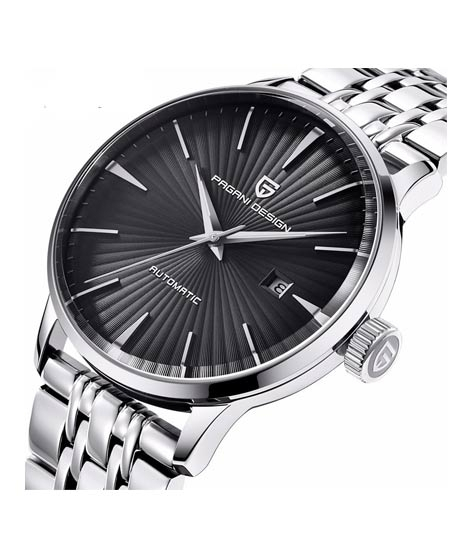 iShopping - Benyar Pagani Design Stainless Steel Men's Watch Silver (PD-2770-6)