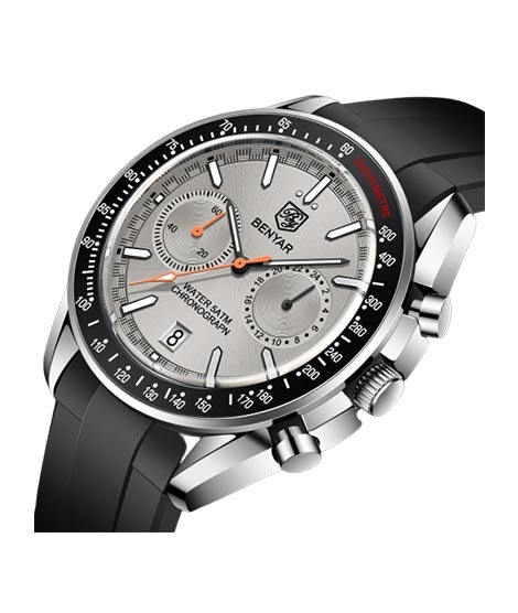 iShopping - Benyar Exclusive Chronograph Edition Men's Watch Black (BY-5194-5)