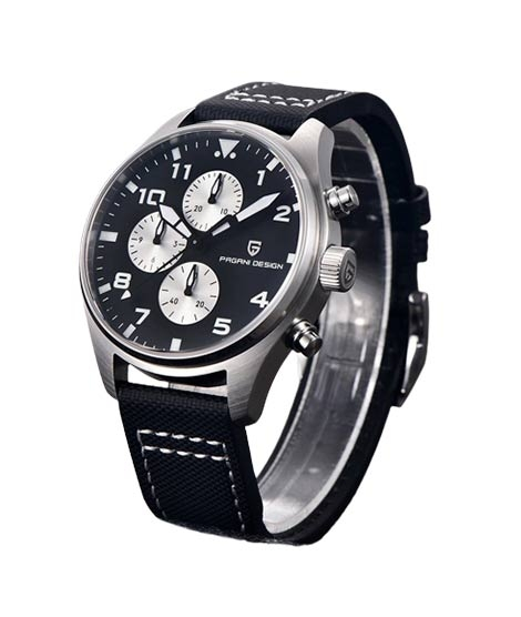iShopping - Benyar Pilots Pagani Design Men's Watch Black (PD-1703-1)