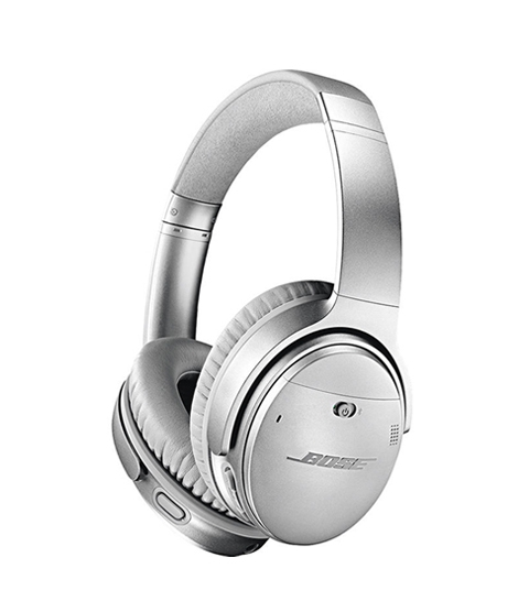 iShopping - Bose QuietComfort 35 II Noise Cancelling Wireless Bluetooth Over-Ear Headphones Silver