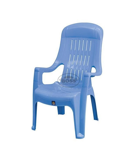 iShopping - Boss Full Plastic High Back Easy Chair (BP-625-BLU)