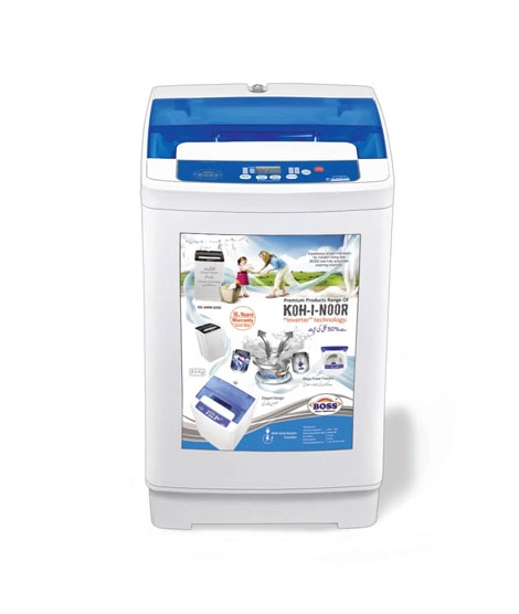 iShopping - Boss Top Load Fully Automatic Washing Machine 8.5Kg White (KE-AWM-8200)