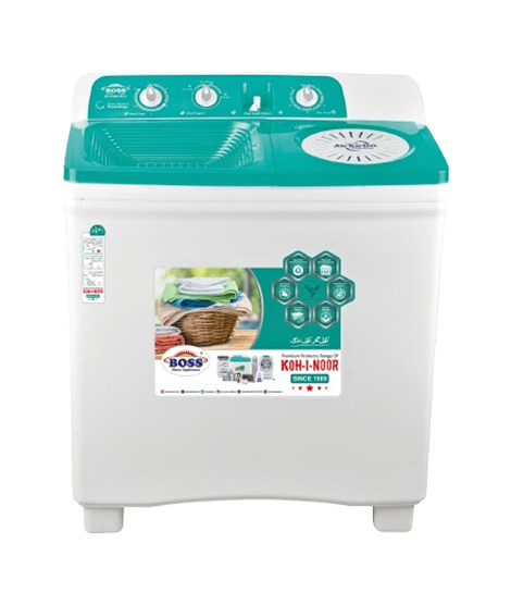 iShopping - Boss Top Load Steel Spiner Washing Machine 12Kg Green (KE-15000-BS-S)