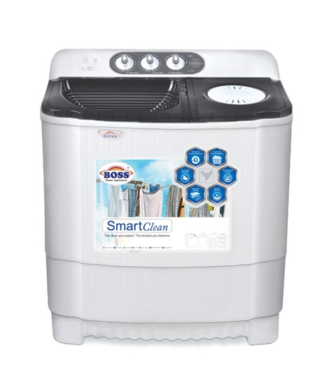 iShopping - Boss Twin Tub Washing Machine 9kg Grey (KE-8500-BS)