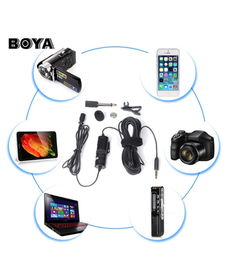iShopping - Boya Lavalier Microphone Black (BY-M1)