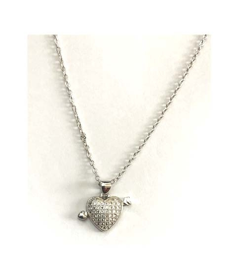 iShopping - Branded Outfiters Zircon Necklace (0001)