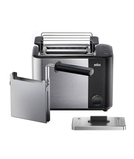 iShopping - Braun IDCollection 2 Slice Toaster Black (HT 5015)
