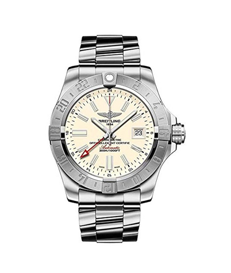 iShopping - Breitling Avenger II GMT Men's Watch Silver (A3239011/G778-170A)