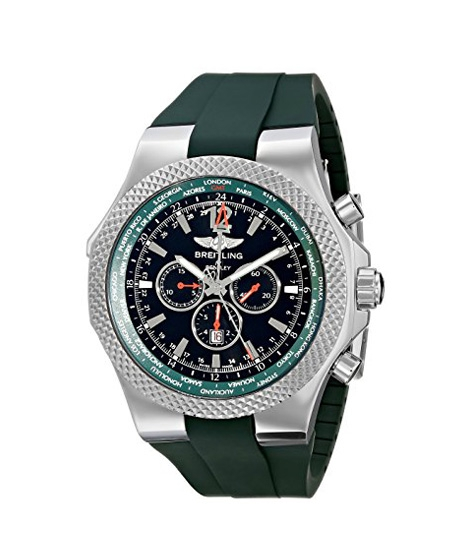 iShopping - Breitling Bentley GMT Chronograph Men's Watch Green (A47362S4-B919)