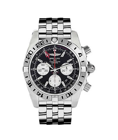 iShopping - Breitling Chronomat GMT Men's Watch Silver (AB0413B9/BD17-383A)