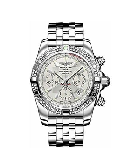 iShopping - Breitling Chronomat Men's Watch Silver (AB0110AA/G684-375A)